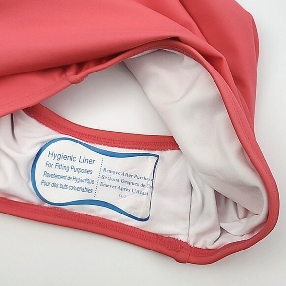 DKNY Coral One-Piece Swimsuit - Picture 10 of 16